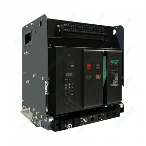 Выключатель автоматический TGW1N-3200-2500-D, 3P, 2500A, 400VAC, 90kA, Ir=OFF/(1000_2500A), Isd=OFF/(1000_37500A), тип M, привод 220VAC, выкатной