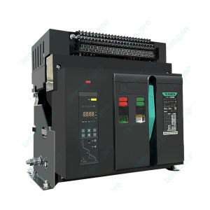 Выключатель автоматический TGW1N-3200-3200-F, 3P, 3200A, 400VAC, 90kA, Ir=OFF/(1280_3200A), Isd=OFF/(1280_48000A), тип M, привод 220VAC, стационарный