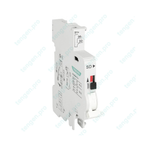 Аварийный контакт TGB1N-SD UC-A9-TGBG, SD, 1CO, 6A(240VAC/24VDC), монтаж слева, функции TEST и RESET, для TGB1N-63, TGBG-63DC, 0.5M