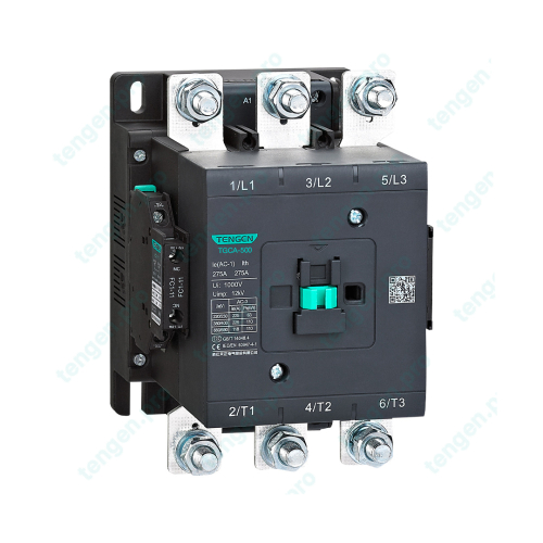 Контактор TGCA-500 22 AC/DC 220-240V 50/60Hz, 3P, 500A/(630A по AC-1), 250kW(400VAC), 220_240VAC/DC, 2NO+2NC