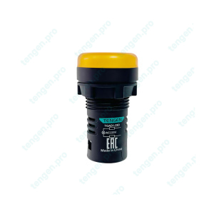 Лампа сигнальная TGAD1-22D, желтый LED, 220VAC, IP65