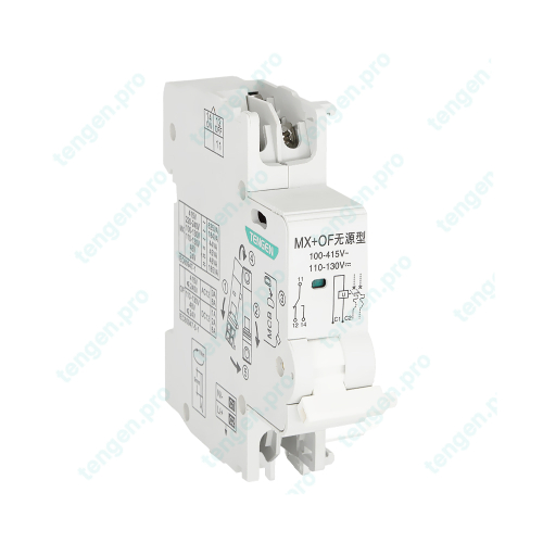 Расцепитель независимый TGB1N-MX+OF, 100_415VAC/110_130VDC, 1CO, монтаж слева, 1M, для TGB1N-63, TGBG-63DC