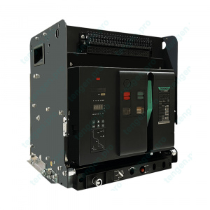Выключатель автоматический TGW1N-2500-2500-D, 3P, 2500A, 400VAC, 90kA, Ir=OFF/(1000_2500A), Isd=OFF/(1000_37500A), тип M, привод 220VAC, выкатной