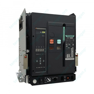 Выключатель автоматический TGW1N-1600H-800-D, 3P, 800A, 400VAC, 66kA, Ir=OFF/(320_800A), Isd=OFF/(320_12000A), тип M, привод 220VAC, 6CO, выкатной