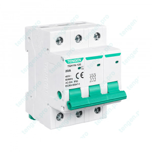 Выключатель нагрузки TGH1N-125, 3P, 20A, 3M