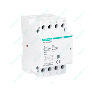 Контактор TGCH1N-4031, 3NO+1NC, 40A, 230VAC, мех. индикация, 3M