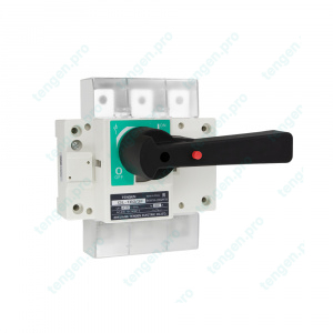 Выключатель-разъединитель GL-160/3F, 3P, 160А, 415/690VAC, клеммные крышки, стационарная рукоятка