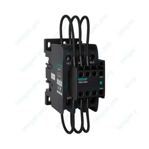 Контактор TGCC1-63/12-220V(50Hz), 3P, 30kVAr(400VAC по AC-6b), 43A, 220VAC, 1NO+2NC