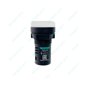 Лампа сигнальная TGAD1-22D, белый LED, 24VAC/DC, IP65