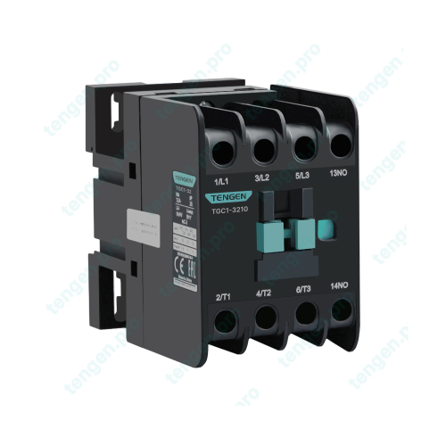 Контактор TGC1-3210B5, 3P, 32A/(40A по AC-1), 15kW(400VAC), 24VAC, 1NO