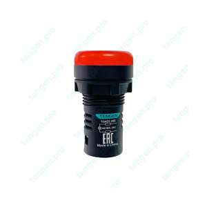 Лампа сигнальная TGAD1-22D, красный LED, 24VAC/DC, IP65