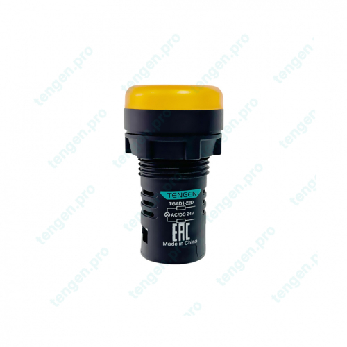 Лампа сигнальная TGAD1-22D, желтый LED, 24VAC/DC, IP65