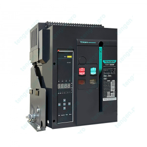 Выключатель автоматический TGW1N-1600-630-F, 3P, 630A, 400VAC, 50kA, Ir=OFF/(252_630A), Isd=OFF/(252_9450A), тип M, привод 220VAC, стационарный