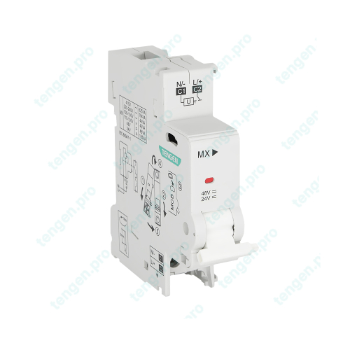 Расцепитель независимый TGB1N-MX, 24_48VAC/DC, монтаж слева, для TGB1N-63, TGBG-63DC, 1M