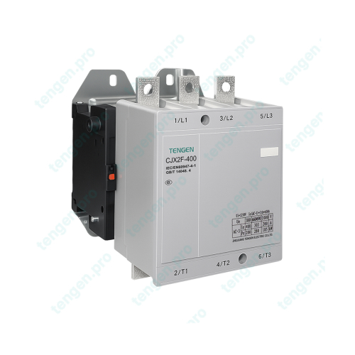 Контактор CJX2F-400, 3P, 400A/(500A по AC-1), 200kW(400VAC), 380VAC, с магнитной защелкой