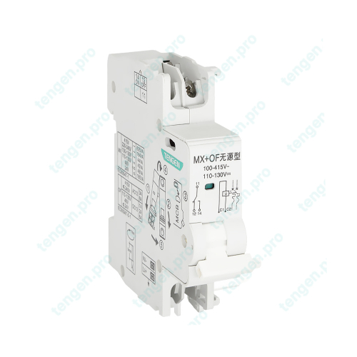 Расцепитель независимый TGB1N-MX+OF, 100_415VAC/110_130VDC, 1CO, монтаж слева, 1M, для TGB1N-63, TGBG-63DC