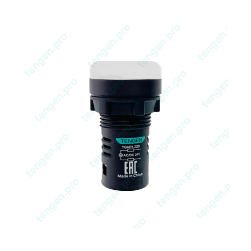 Лампа сигнальная TGAD1-22D, белый LED, 24VAC/DC, IP65