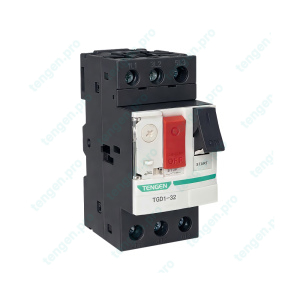 Выключатель автоматический TGD1-32, 3P, 32A, 10kA, It=24_32A, Ie=416A, 15kW, CLASS 10A, обрыв L