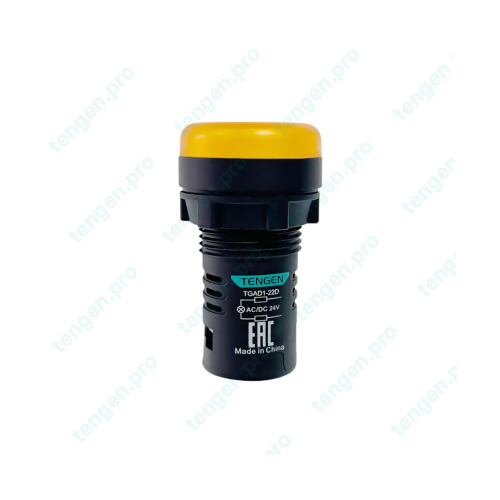 Лампа сигнальная TGAD1-22D, желтый LED, 24VAC/DC, IP65